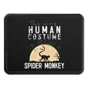 Spider Gift Halloween Human Costume Spider Hitch Cover