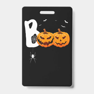 Spider Gift Halloween Pumpkins Spider Badge