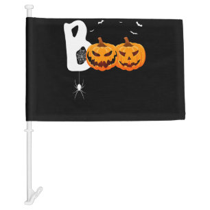 Spider Gift   Halloween Pumpkins Spider Car Flag