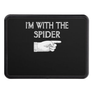 Spider Gift   I'm With The Spider Costume Matching Hitch Cover