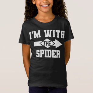 Spider Gift I'm With The Spider Costume Matching T-Shirt