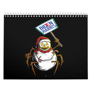 Spider Gift   Scary Snowman Spider Monsters Voting Calendar