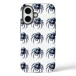 spider gothic black halloween iphone 16 touch iPhone 16 case