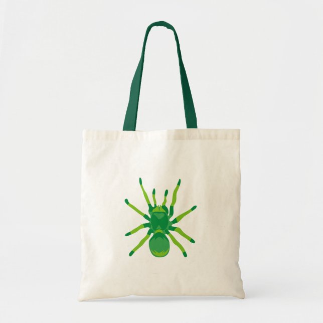 Spider (Green) Tote Bag (Front)