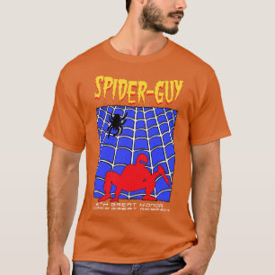 Spider Guy Meme Knock Off Comic Super Hero Parody T-Shirt