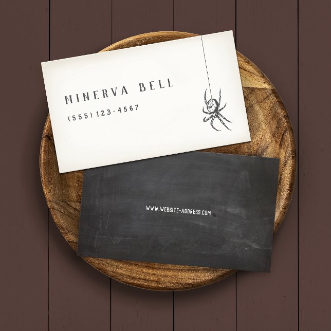 Spider Halloween Calling Card (Creator Uploaded)