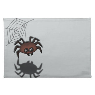 Spider Halloween Cloth Placemat