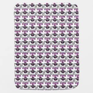 Spider Halloween Cutie Baby Blanket