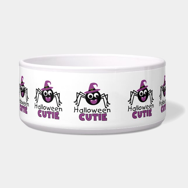 Spider Halloween Cutie  Bowl (Front)