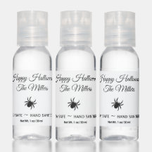 Spider Halloween Hand Sanitizer