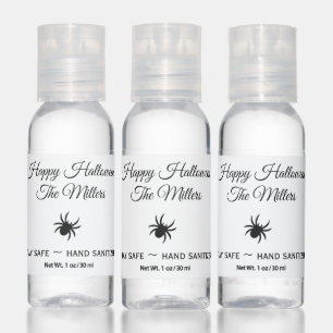 Spider Halloween Hand Sanitizer