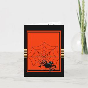 Spider Halloween Invitation