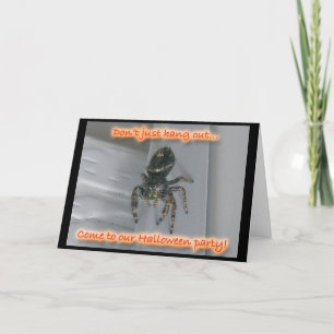 Spider Halloween Invitation