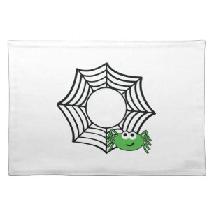 Spider halloween t shirts halloween cloth placemat