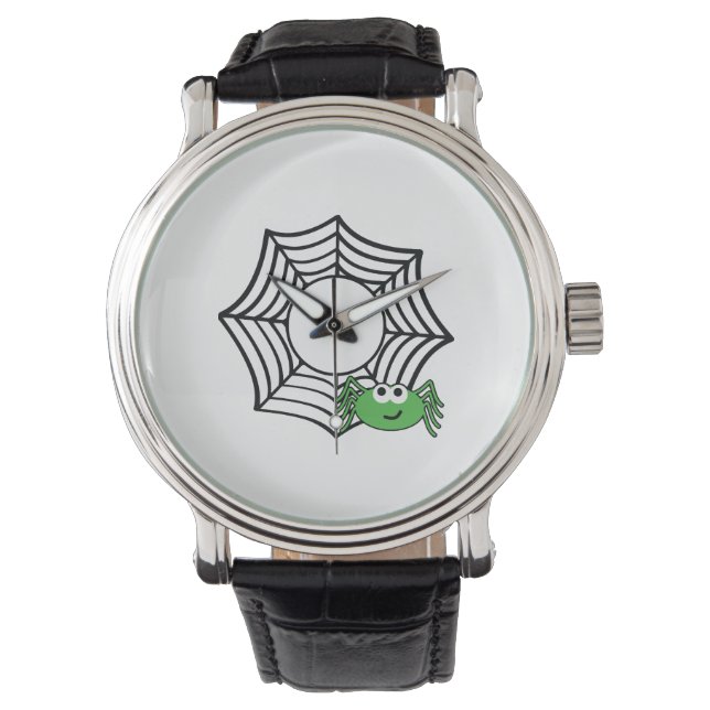 Spider halloween t shirts halloween watch (Front)
