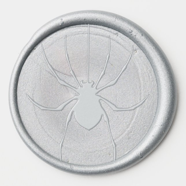 Spider Halloween Witchy Wax Seal Sticker (Front)