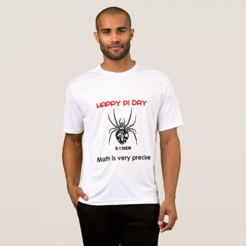 spiderhappy pi day T_Shirt