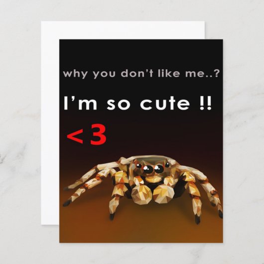 Spider I'm So Cute | Spider Lover Gift (Front/Back)