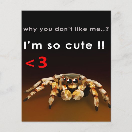 Spider I'm So Cute | Spider Lover Gift (Front)