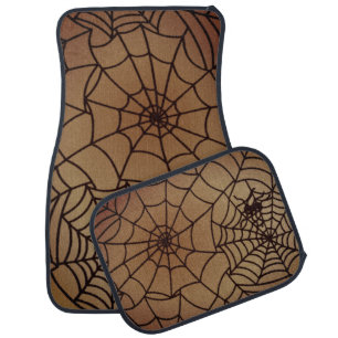 Spider In Web Car Floor Mat