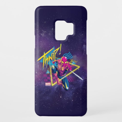 Spider_Man  80s Galactic Thwip Graphic Case_Mate Samsung Galaxy S9 Case