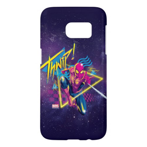 Spider_Man  80s Galactic Thwip Graphic Samsung Galaxy S7 Case