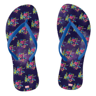 80's style flip flops