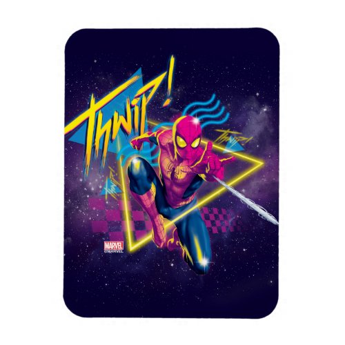 Spider_Man  80s Galactic Thwip Graphic Magnet