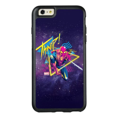 Spider_Man  80s Galactic Thwip Graphic OtterBox iPhone 66s Plus Case