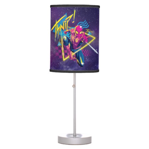 Spider_Man  80s Galactic Thwip Graphic Table Lamp