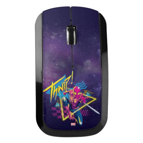 Spider_Man  80s Galactic Thwip Graphic Wireless Mouse