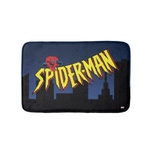 Spider-Man 90's Animated Series Title Screen Bath Mat