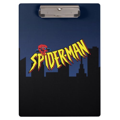 Spider_Man 90s Animated Series Title Screen Clipboard