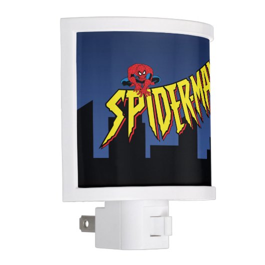 Spider-Man 90's Animated Series Title Screen Night Light (Right)