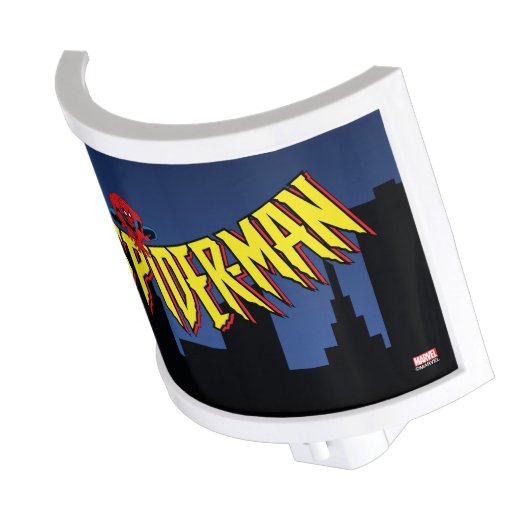Spider-Man 90's Animated Series Title Screen Night Light (Angled)