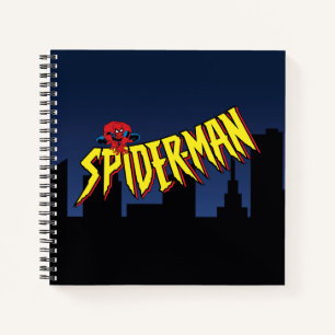 Spider-Man 90's Animated Series Title Screen Notebook