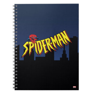Spider-Man 90's Animated Series Title Screen Notebook