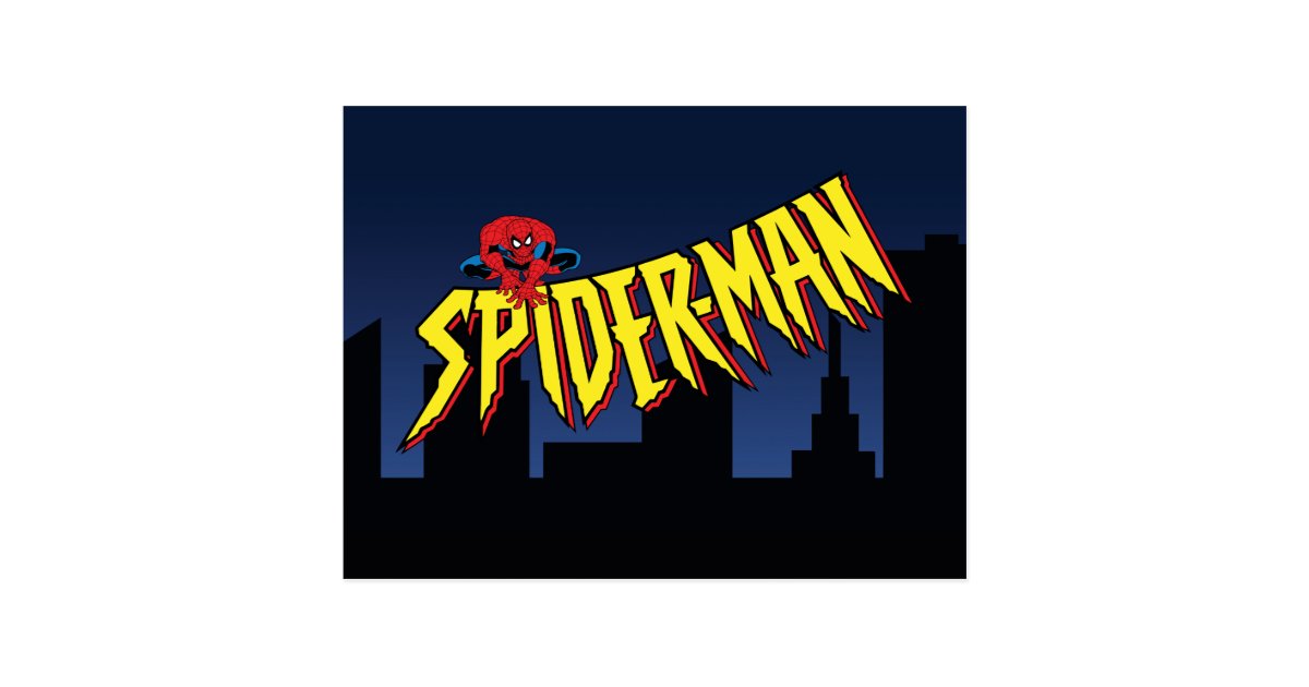 Spider-Man 90's Animated Series Title Screen Postcard ...