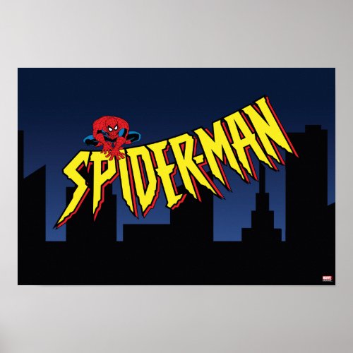 Spider_Man 90s Animated Series Title Screen Poster