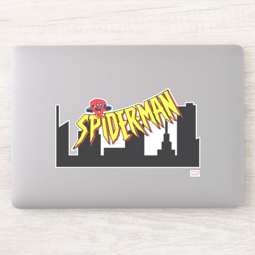 Spider_Man 90s Animated Series Title Screen Sticker