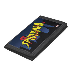Spider-Man 90's Animated Series Title Screen Tri-fold Wallet