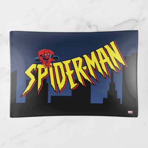 Spider_Man 90s Animated Series Title Screen Trinket Tray