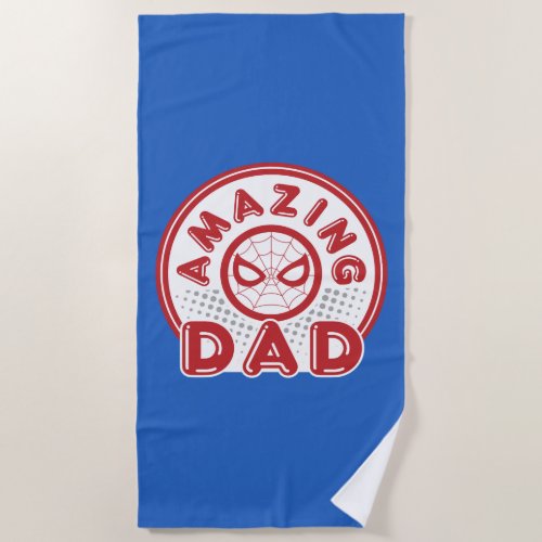 Spider_Man  Amazing Dad Beach Towel