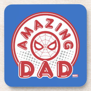 Spider-Man   Amazing Dad Beverage Coaster