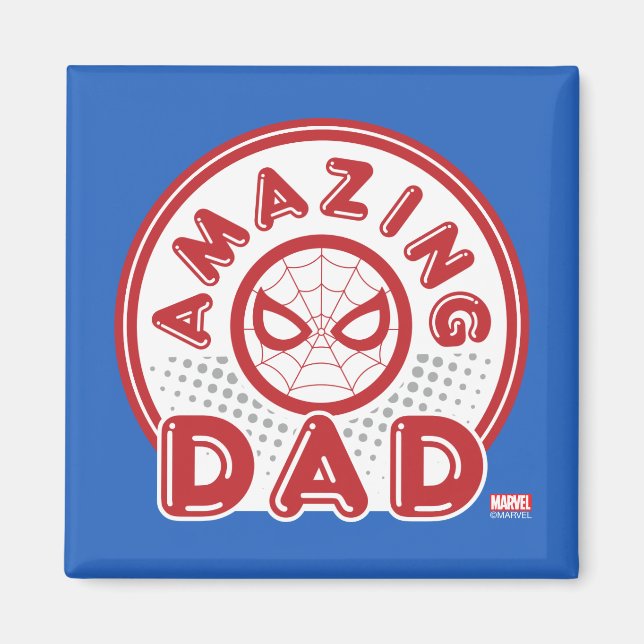 Spider-Man | Amazing Dad Magnet (Front)