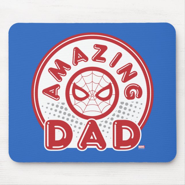 Spider-Man | Amazing Dad Mouse Pad (Front)
