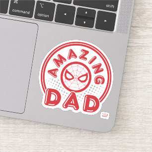 Spider-Man Amazing Dad Sticker