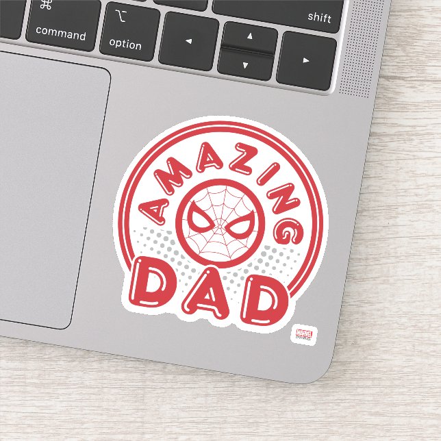 Spider-Man | Amazing Dad Sticker (Detail)