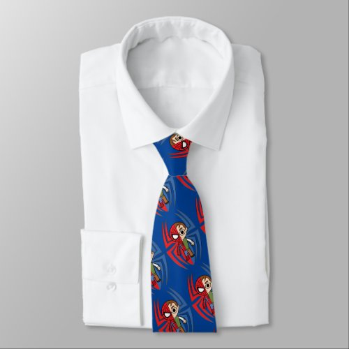 Spider_Man and Peter Parker Dual Identity Tie