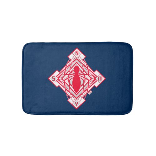 Spider_Man Art Deco NY Emblem Bathroom Mat